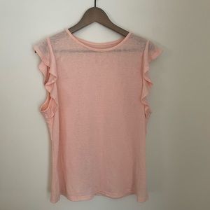 A New Day XXL ruffle sleeve tee